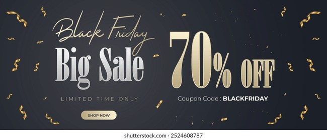 Black Friday Promoção Web Banner Projeto de fundo. Black Friday Super Venda Desconto Social Media Poster, Banner, ou fundo modelo para anúncios de capa, folhetos, cartão de convite, folheto