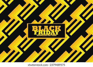 Black Friday Sale. Seamless pattern geometric line. Background for banners, labels, badges, prints, posters, web. Print on card, notebook, invitation card, balloon.
