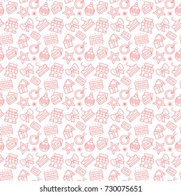 Black Friday sale seamless pattern, vector background
