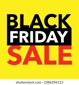 BLACK FRIDAY SALE sign. Just print and use. EPS 10 vector graphic isolated on blue background.