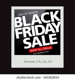 Black friday sale. Snapshot