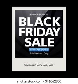 Black friday sale. Snapshot