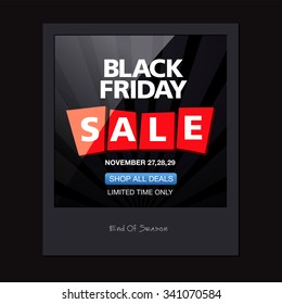 Black friday sale. Snapshot