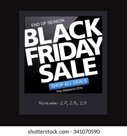Black friday sale. Snapshot