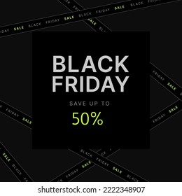 Black Friday sale for social media. Screen backdrop for instagram stories and messages, mobile app, banners, cards. Stories template.