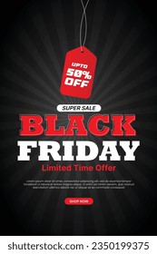 Black friday sale social media post banner eps vector file Black. friday sale promotion