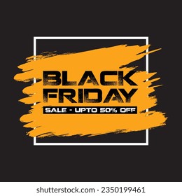 Black friday sale social media post banner eps vector file Black. friday sale promotion