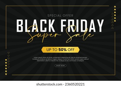 Black friday sale social media post banner eps vector file Black friday sale promotion