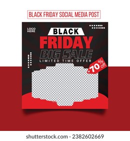 Black Friday sale for social media, social media posts, mobile apps, banner design, web or internet ads. Black Friday modern promotion. Elegant sale and discount promo backgrounds with abstract patter