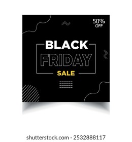 Black Friday Sale Social Media Post