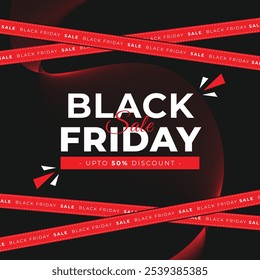 
Black Friday Verkauf Social Media Post oder Instagram Post Banner Vorlage