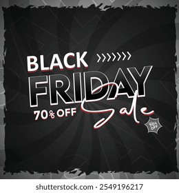 Black friday venda social media post modelo de design e fundo