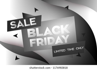 Black Friday Sale. Special offer banner,Banner for business, promotion and advertising. Vector illustration.