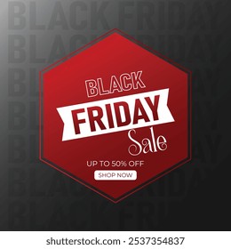 Black friday sale special offer banner background. Black Friday Sale banner. Template for promotion, advertising, web, social and fashion ads. Vector