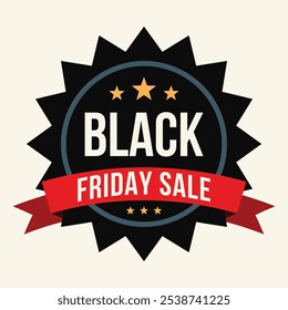 Black Friday Sale sticker, friday sale sticker