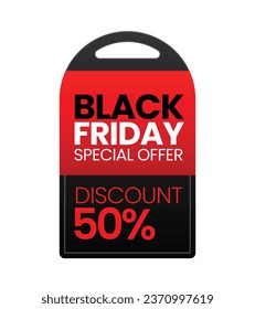 Black Friday Sale Sticker. Black Friday Sale Label. Black Friday sale tag. typography. Template for Label, Sticker, Tag, promotion, advertising, card. Vector illustration. Black Friday background.