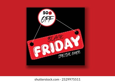 black friday sale story design template