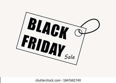 Black friday sale tag icon, Price tag for website advertising, Shopping online sale