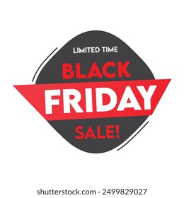 Black Friday sale tages and icons. EPS File