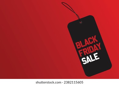 Black friday Sale tags with different styles