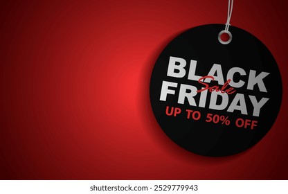 Black Friday Sale Template. Design template for Black Friday sales, promotions, advertising and social media ads.