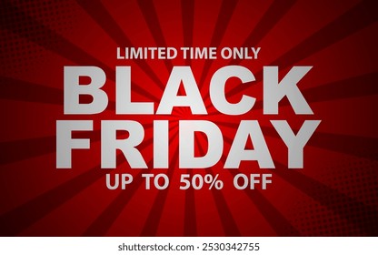 Black Friday Sale Template. Design template for Black Friday sales, promotions, advertising and social media ads.