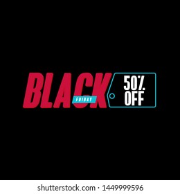 black friday sale template, vector iamge