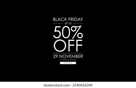 Black Friday sale text at ripped paper white background, black Friday sale discount with Percentage Discount.