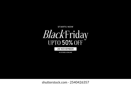 Black Friday sale text at ripped paper white background, black Friday sale discount with Percentage Discount.