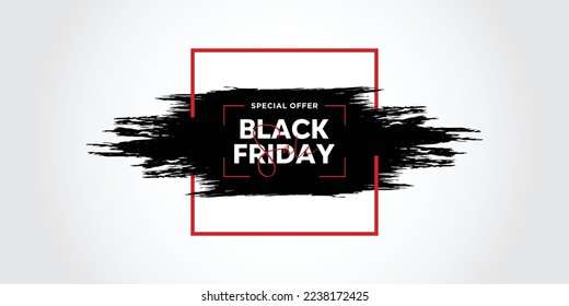 Venta del viernes negro con fondo de textura