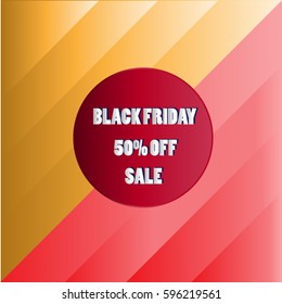 black Friday sale, vector