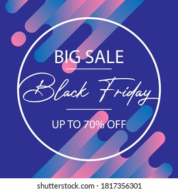 Fondo del vector de venta del viernes negro