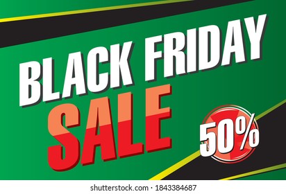 Black Friday - sale. Vector banner, layout, design. Perfect for printing on T-shirts, posters, wall murals, wall murals, mugs, glasses, deck chairs, banners, roll-ups, exhibition walls and others.