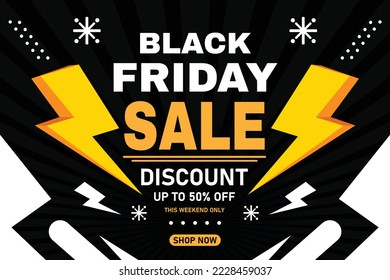 Black Friday Sale vector banner design. sale banner. 