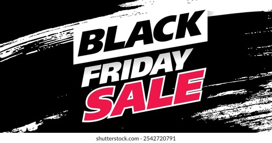 black friday sale vector graphic design