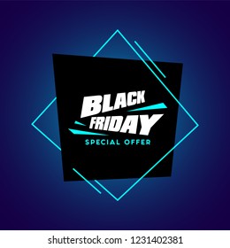 Black Friday sale vector illustration