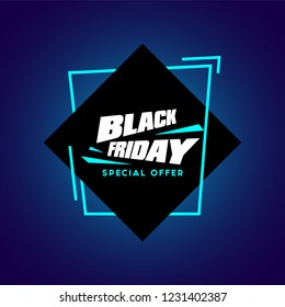 Black Friday sale vector illustration