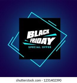 Black Friday sale vector illustration