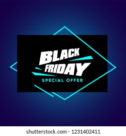 Black Friday sale vector illustration