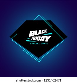 Black Friday sale vector illustration