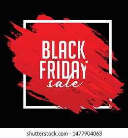 Black Friday sale vector illustration