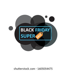 black friday sale  vector illustration  element design