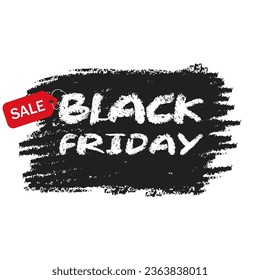 Black friday sale vector illustration.