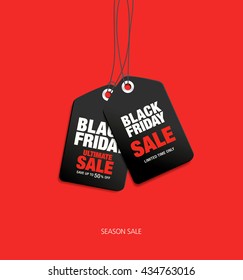 Black friday sale. Vector illustration