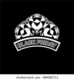 Black Friday sale, vector illustration