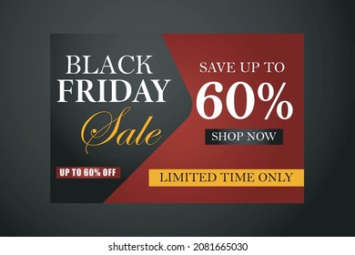 BLACK FRIDAY SALE VECTOR POSTER, BANNER