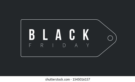 black friday sale vector template - Vetorial