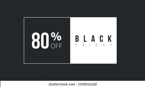 black friday sale vector template - Vetorial