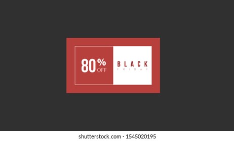 black friday sale vector template - Vetorial