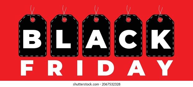 black friday sale vector template
